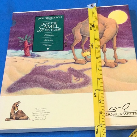 Jack Nicholson, How the Camel Got His Hump! Like new , 1989 vintage hardcover - Picture 12 of 13